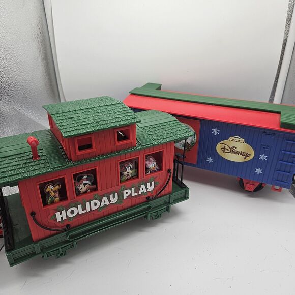 Scientific Toys Other - Disney Mickey Mouse Friends Christmas Train Musical Locomotive Engine Scientific